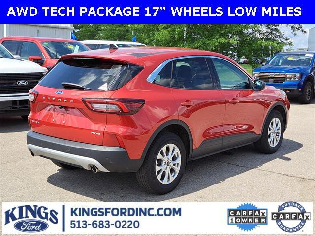 used 2023 Ford Escape car, priced at $27,500
