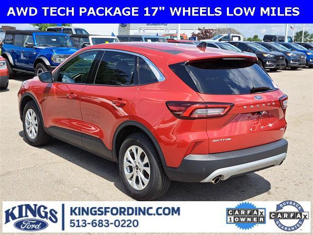 used 2023 Ford Escape car, priced at $27,500
