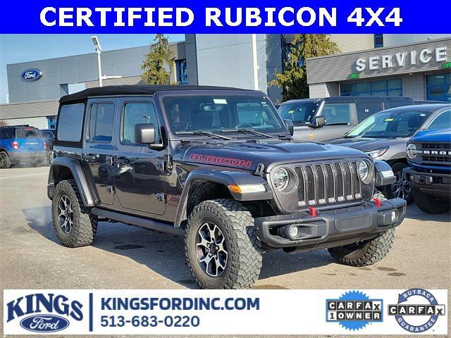 used 2021 Jeep Wrangler Unlimited car, priced at $38,495