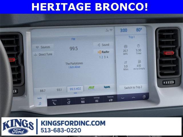 new 2024 Ford Bronco car, priced at $49,535