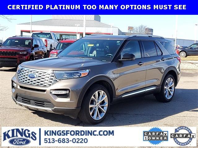 used 2021 Ford Explorer car, priced at $39,250