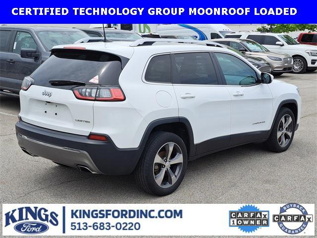 used 2019 Jeep Cherokee car, priced at $18,495
