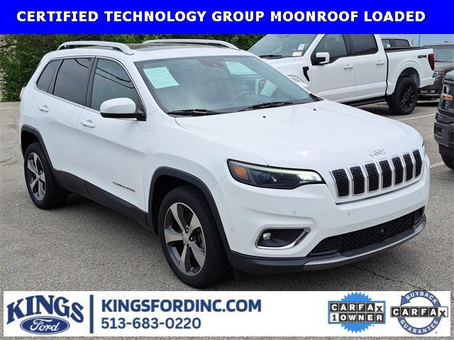 used 2019 Jeep Cherokee car, priced at $18,495