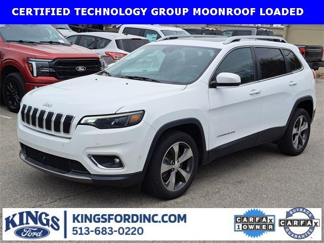 used 2019 Jeep Cherokee car, priced at $18,495