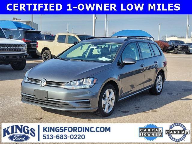 used 2018 Volkswagen Golf SportWagen car, priced at $16,006