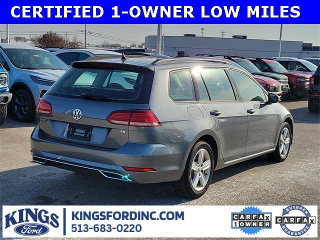 used 2018 Volkswagen Golf SportWagen car, priced at $16,006