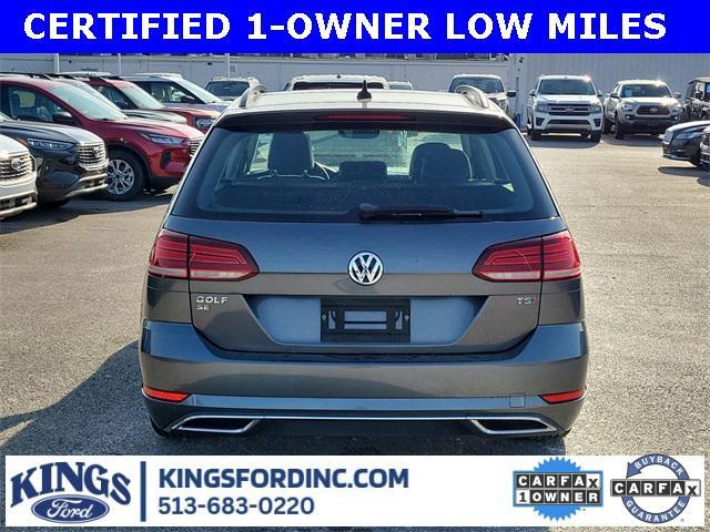 used 2018 Volkswagen Golf SportWagen car, priced at $16,006