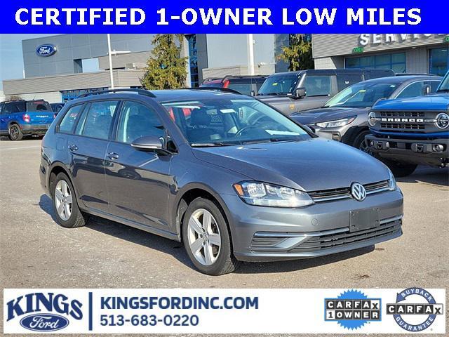 used 2018 Volkswagen Golf SportWagen car, priced at $16,006