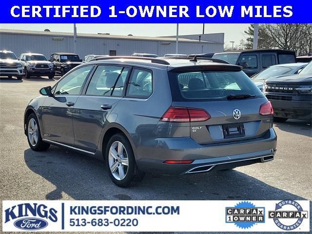 used 2018 Volkswagen Golf SportWagen car, priced at $16,006