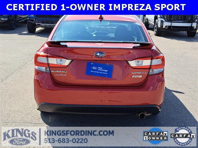 used 2022 Subaru Impreza car, priced at $17,405
