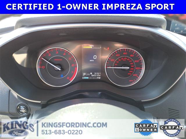 used 2022 Subaru Impreza car, priced at $17,405