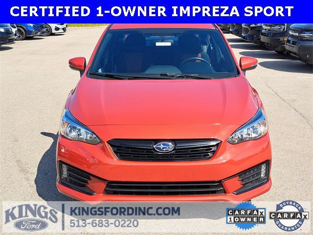 used 2022 Subaru Impreza car, priced at $17,405