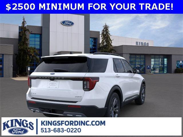 new 2025 Ford Explorer car, priced at $47,373