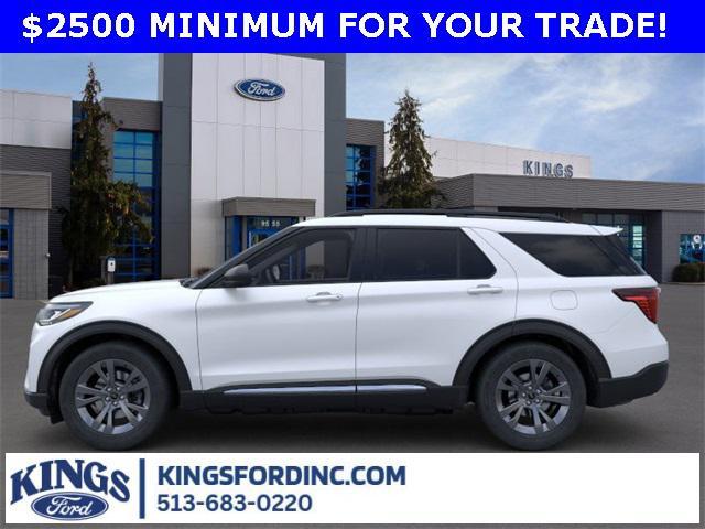 new 2025 Ford Explorer car, priced at $47,373