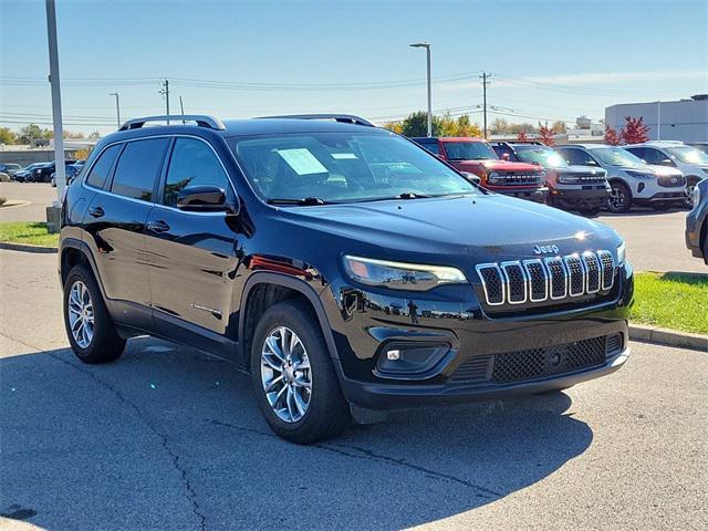 used 2021 Jeep Cherokee car, priced at $20,995