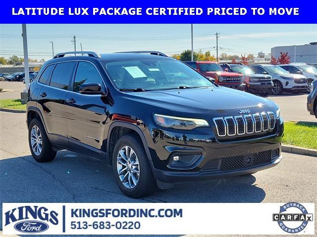 used 2021 Jeep Cherokee car, priced at $20,495