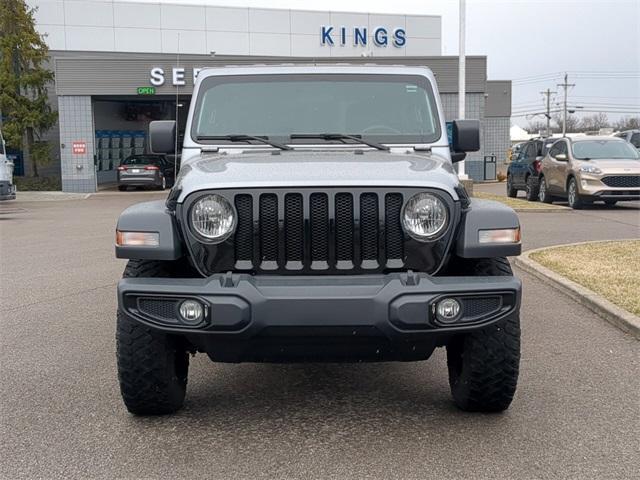 used 2021 Jeep Wrangler Unlimited car, priced at $32,246