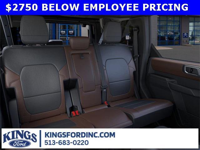 new 2024 Ford Bronco car, priced at $55,359