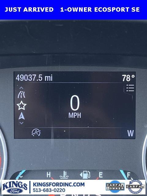used 2020 Ford EcoSport car, priced at $15,999