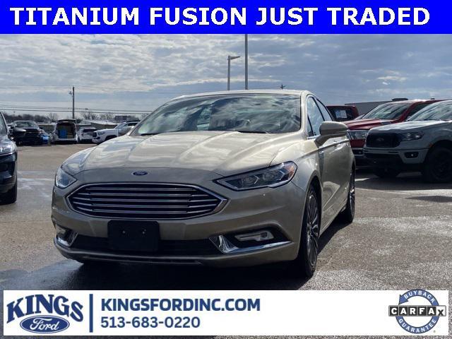 used 2018 Ford Fusion car, priced at $20,995