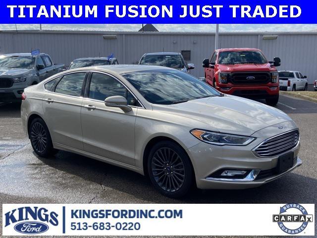 used 2018 Ford Fusion car, priced at $20,995