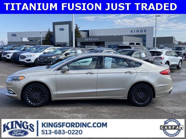 used 2018 Ford Fusion car, priced at $20,995