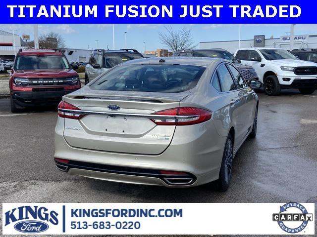 used 2018 Ford Fusion car, priced at $20,995