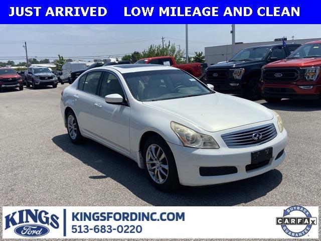 used 2009 INFINITI G37x car, priced at $9,445