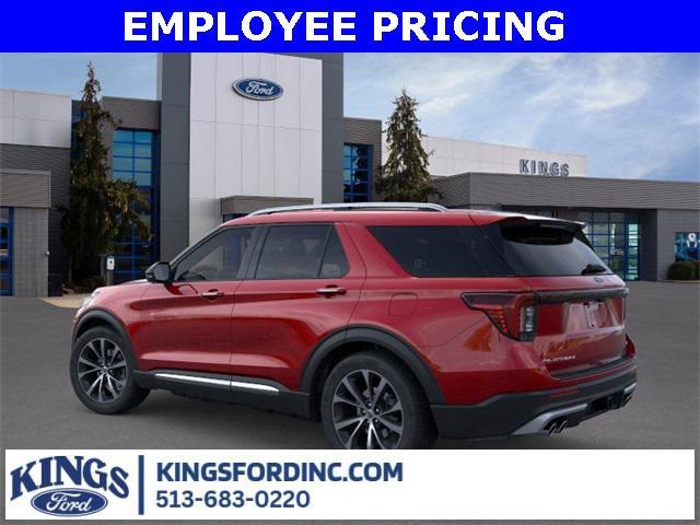 new 2025 Ford Explorer car, priced at $57,217
