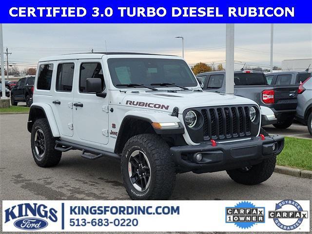 used 2021 Jeep Wrangler Unlimited car, priced at $38,417