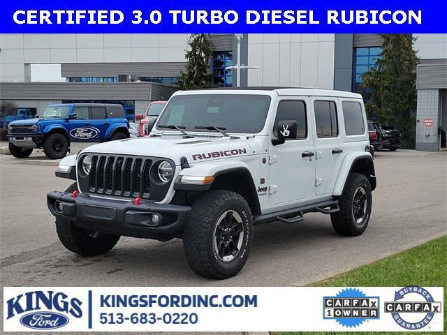 used 2021 Jeep Wrangler Unlimited car, priced at $38,417