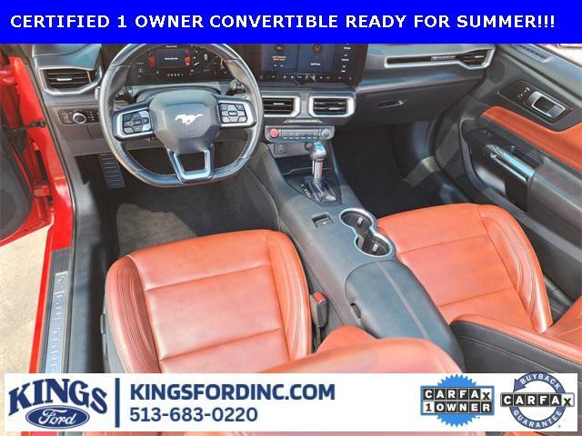 used 2024 Ford Mustang car, priced at $35,250