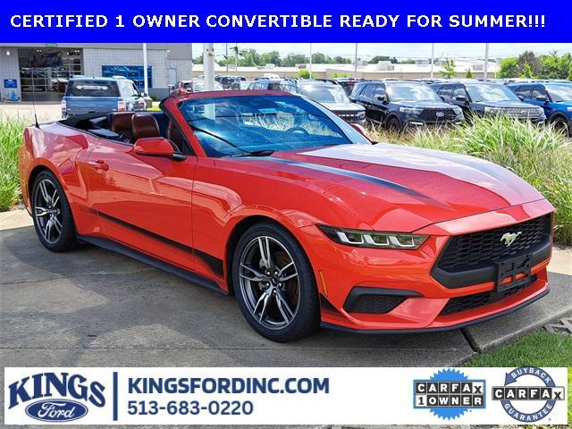 used 2024 Ford Mustang car, priced at $35,250