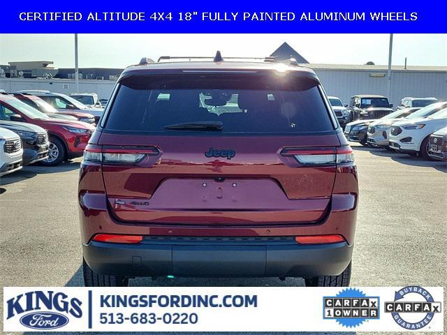 used 2021 Jeep Grand Cherokee L car, priced at $29,250