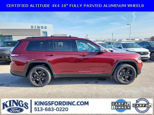 used 2021 Jeep Grand Cherokee L car, priced at $29,250