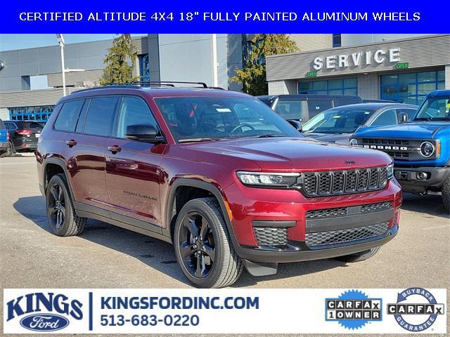 used 2021 Jeep Grand Cherokee L car, priced at $29,250