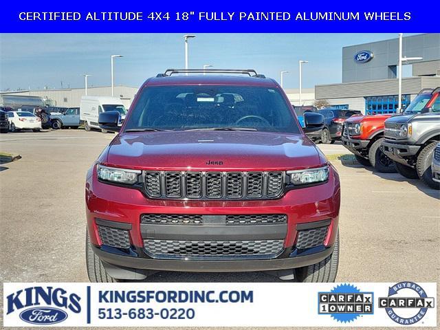 used 2021 Jeep Grand Cherokee L car, priced at $29,250