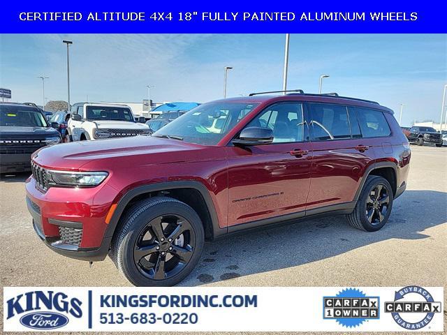 used 2021 Jeep Grand Cherokee L car, priced at $29,250