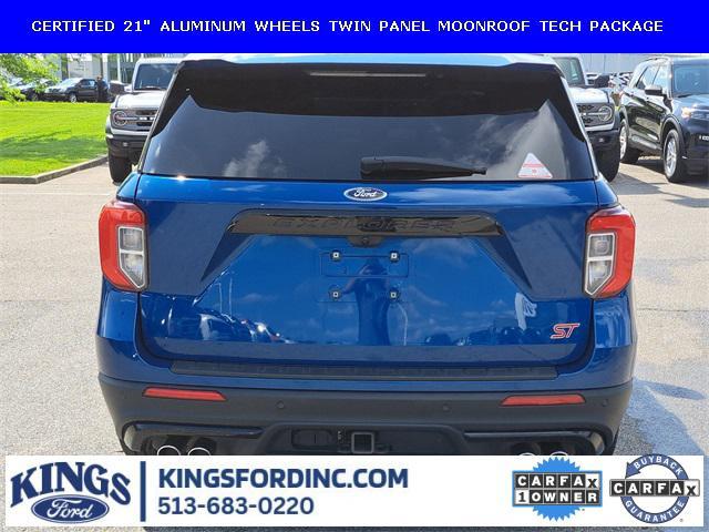used 2022 Ford Explorer car, priced at $44,495