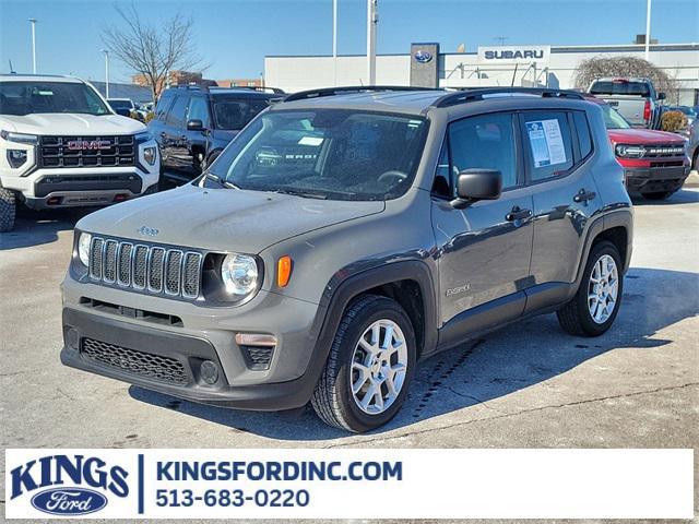 used 2020 Jeep Renegade car, priced at $15,500