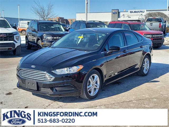 used 2018 Ford Fusion Hybrid car, priced at $17,995