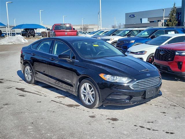 used 2018 Ford Fusion Hybrid car, priced at $17,995