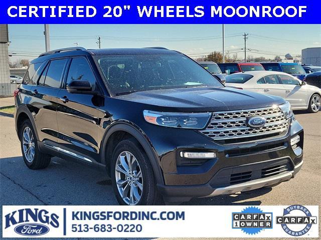 used 2022 Ford Explorer car, priced at $34,730