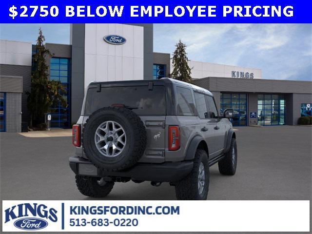 new 2024 Ford Bronco car, priced at $55,187