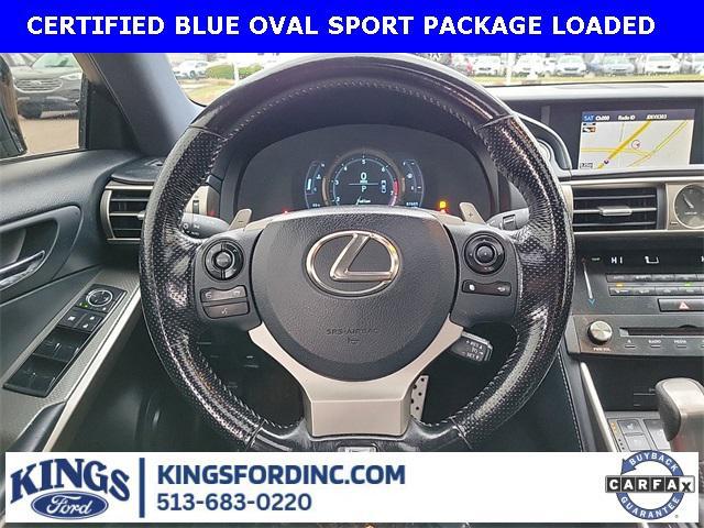 used 2016 Lexus IS 300 car, priced at $20,500