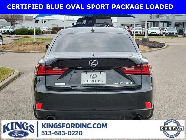 used 2016 Lexus IS 300 car, priced at $20,500