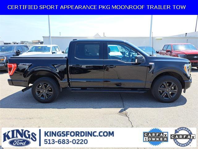 used 2021 Ford F-150 car, priced at $41,750