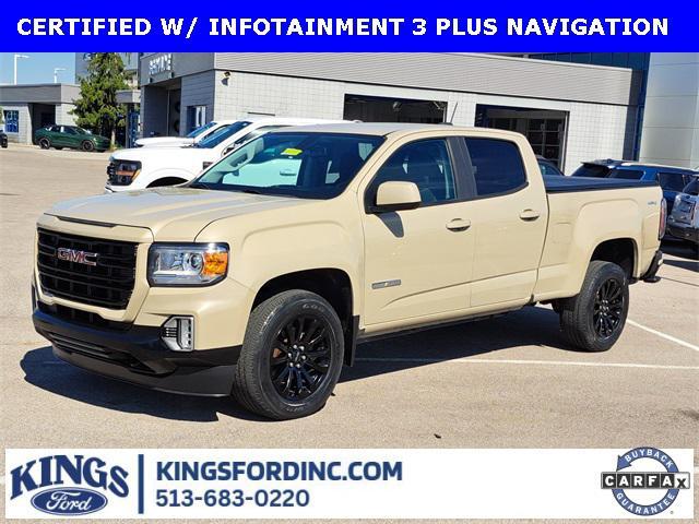 used 2021 GMC Canyon car, priced at $30,085