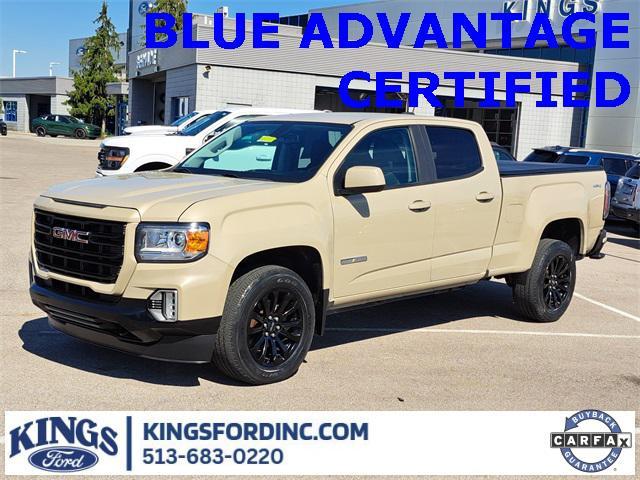 used 2021 GMC Canyon car, priced at $30,085