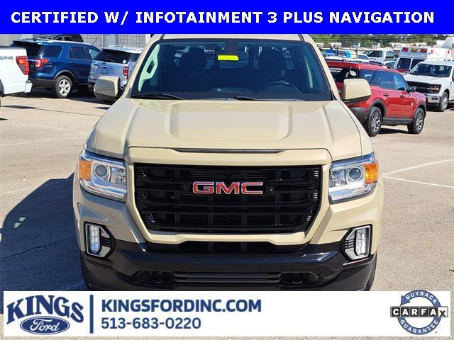 used 2021 GMC Canyon car, priced at $28,397
